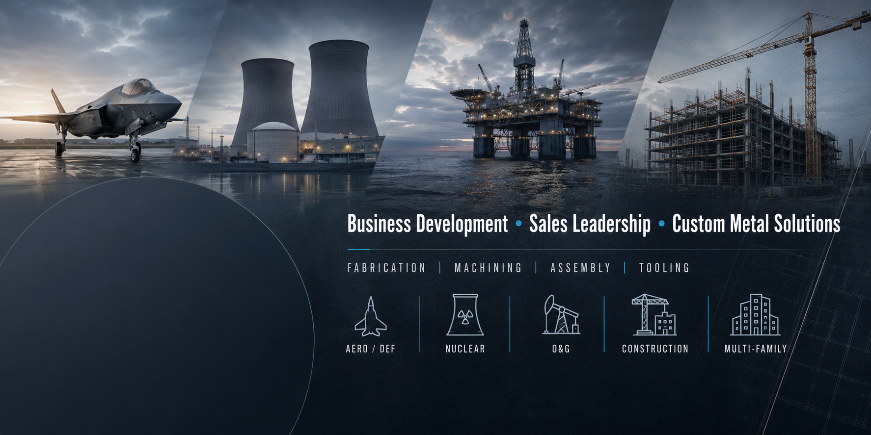 Representative aerospace, nuclear, energy and construction markets served by FX Services